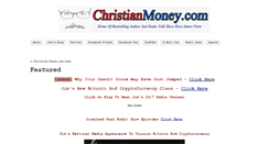 Desktop Screenshot of christianmoney.com