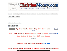 Tablet Screenshot of christianmoney.com
